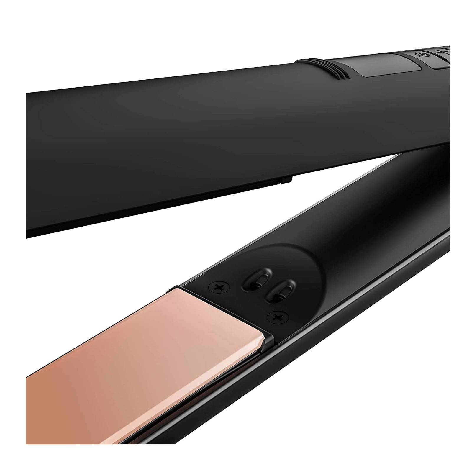 Grundig HS 7030 Glätteisen Warm Schwarz - Roségold 1,8 m (GMS3190)-2