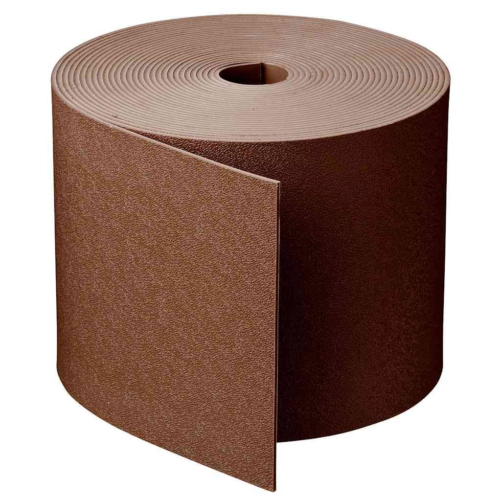 Nature - borderrand op rol - taupe - 15cm x 10m - 3mm dik - flexibel 87113384063288711338406328
