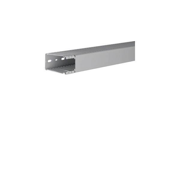 BA6 Bedradingskanaal + deksel h80xb40mm grijs - 2 - meter - grijs-0