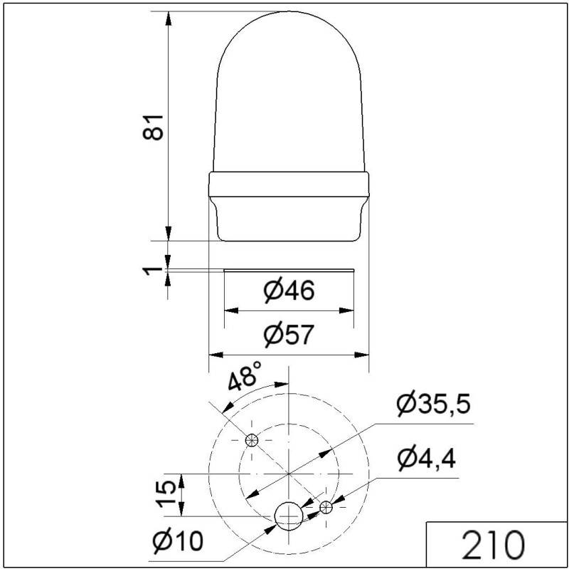 Werma Dauerleuchte 21030000-2