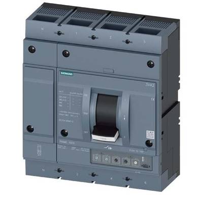 Siemens 3VA2510-6HN42-0AA0 Vermogensschakelaar 1 stuk(s)  Instelbereik (stroomsterkte): 400 - 1000 A Schakelspanning (ma