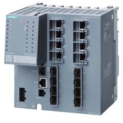 Siemens 6GK5408-8GR00-2AM2 Industrial Ethernet Switch   10 / 100 / 1000 MBit/s  
