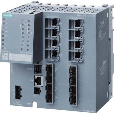 Siemens 6GK5408-8GS00-2AM2 Industrial Ethernet Switch   10 / 100 / 1000 MBit/s  