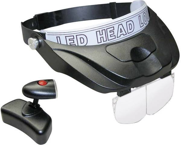 450502 Hoofdbandloep Met LED verlichting Vergrotingsfactor 1 2 X 1 8 
