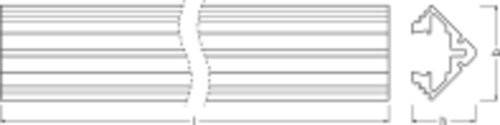 Ledvance LED-Profilschiene LSAYPM03E/19X19/10/1-1
