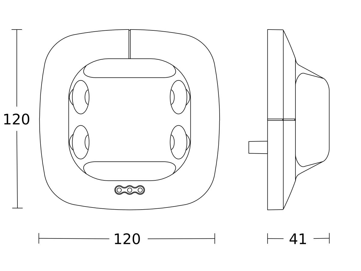 STEI AANW MELD DUAL US KNX-2
