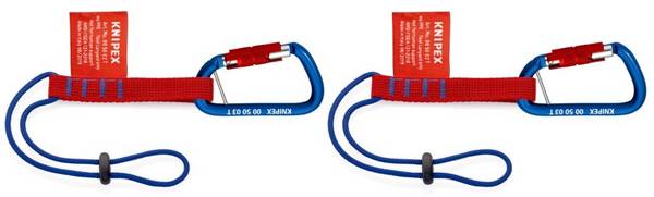 KNIPEX KNP.005006TBK Vanglijn; voor werken op hoogte; max.1,5kg; 2st. - 1 set