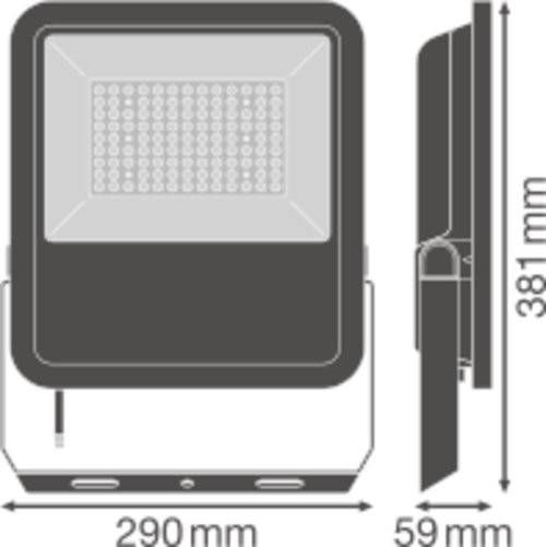 Ledvance LED Floodlight | 72W 3000K 9200lm 830 IP65-1