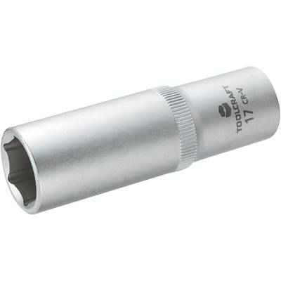 TOOLCRAFT  816182 Dop (zeskant) Dopsleutelinzetstuk 17 mm     1/2" (12.5 mm)
