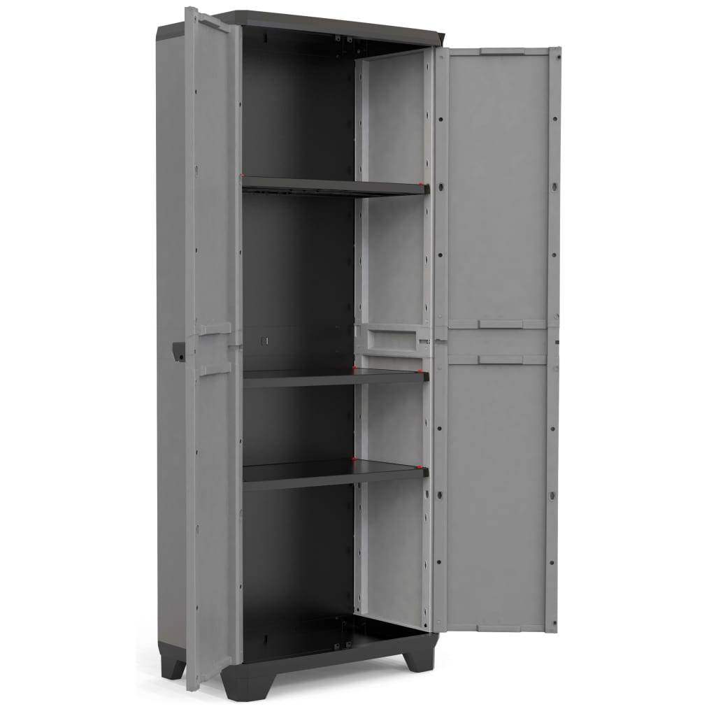 KETER Gereedschapskast met Planken 410 mm x 235 mm x 1020 mm Model 246904-1