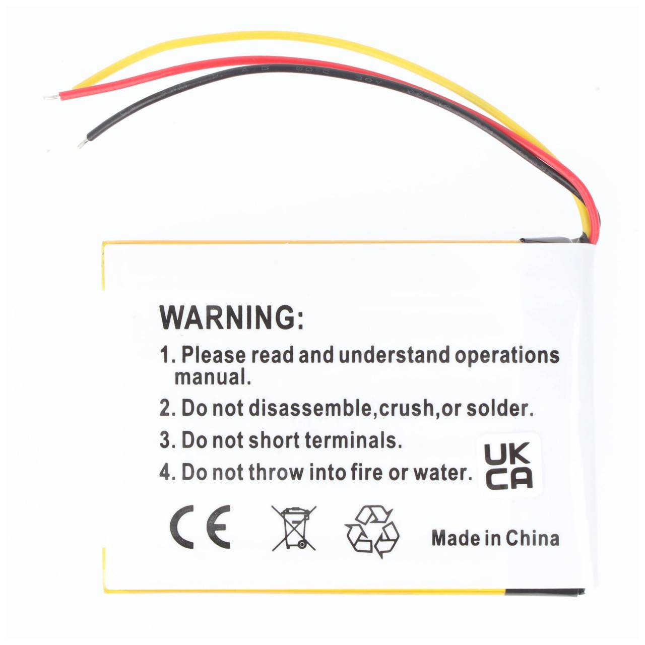 Batterijvervanging voor JBL GSP383555 voor luidsprekerboxen Luidspreker (800mAh, 3.7V, Li-Polymer)-2
