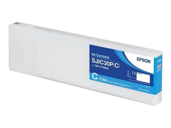 Epson ink cartridge, cyan, glossy, UltraChrome-inkt met een gewicht van 0