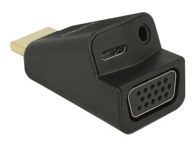 Delock Adapter HDMI-A male > VGA female with Audio-0