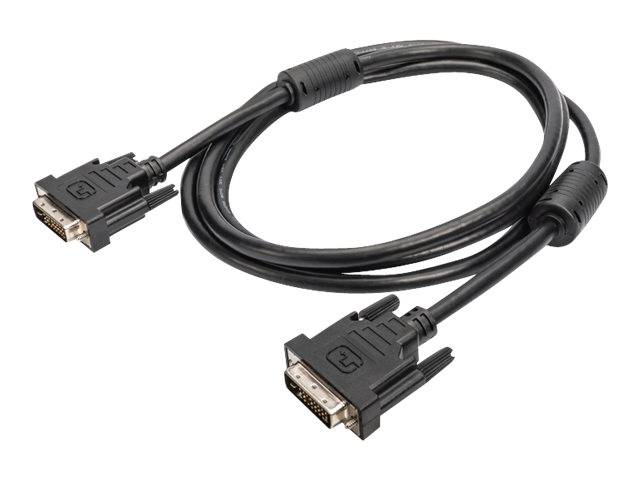Digitus AK-990930-020-S DVI-kabel DVI Aansluitkabel DVI-D 24+1-polige stekker, DVI-D 24+1-polige stekker 2.00 m Zwart Af-1