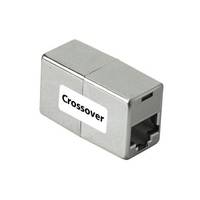 Hama RJ45 (cross) Netwerk Adapter CAT 5e [1x RJ45-bus - 1x RJ45-bus] Zilver-2