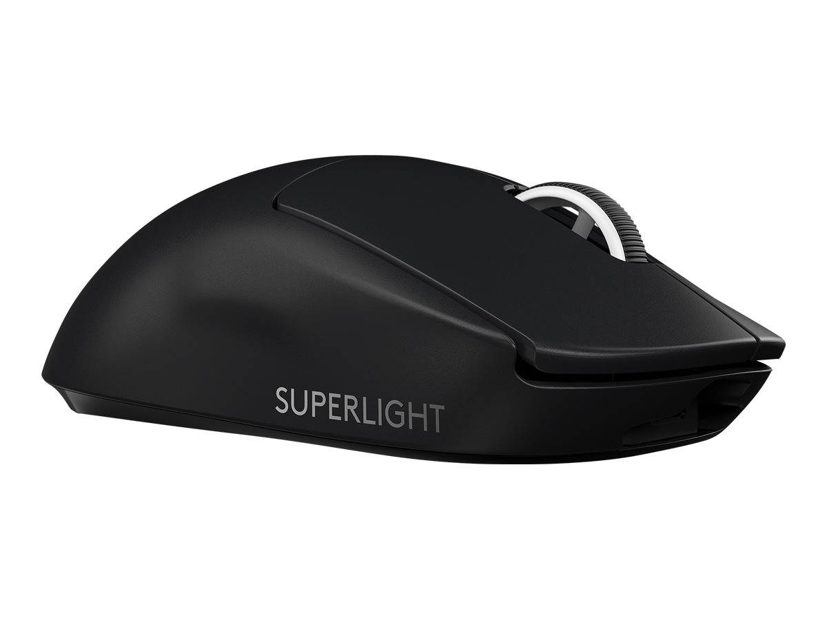 Logitech PRO X SUPERLIGHT draadloze gamingmuis, RF draadloos, lithium-polymeer (LiPo), zwart-4