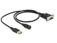 Navilock Connection Cable MD6 Serial > D-SUB 9 Serial for GNSS Receiver with power supply via USB-3