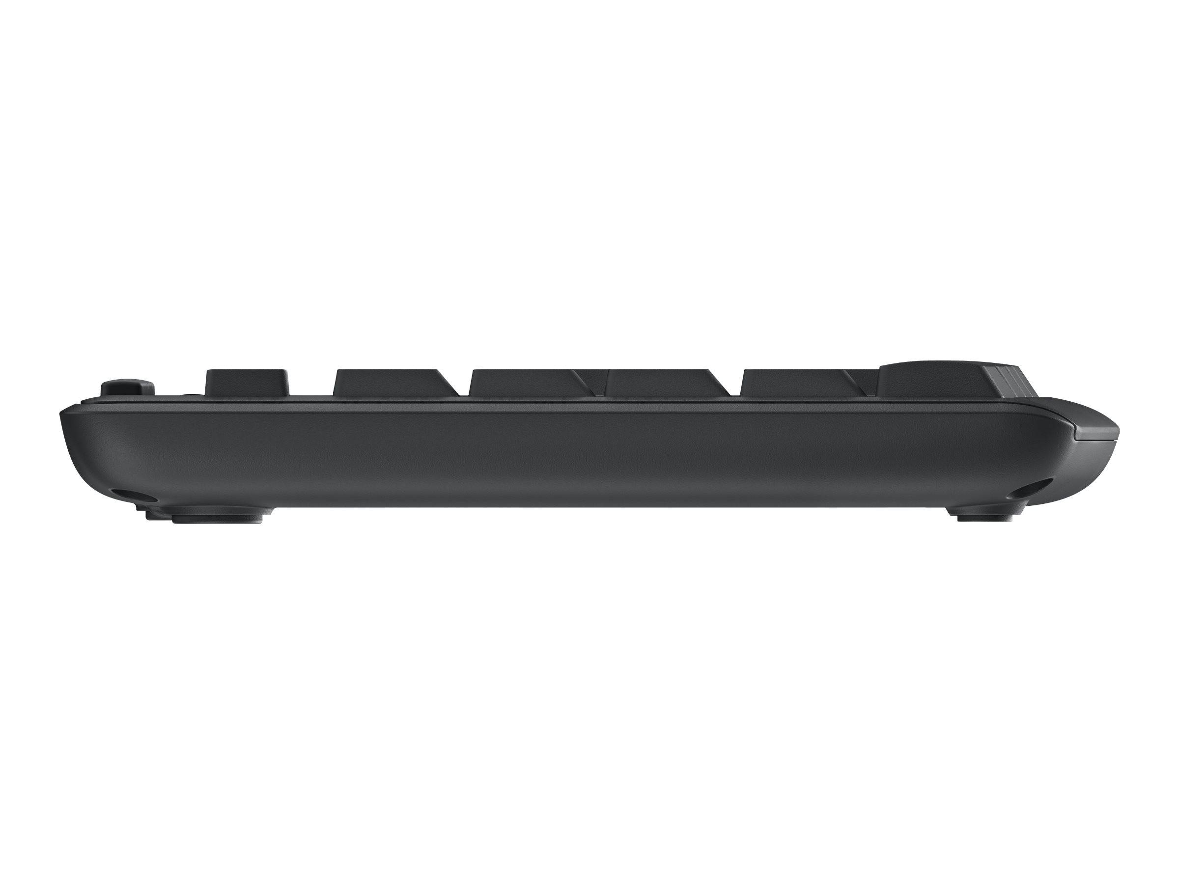 Logitech MK295 Silent - Tastatur-und-Maus-Set - kabellos - 2.4 GHz - Portugiesisch - Graphite-2