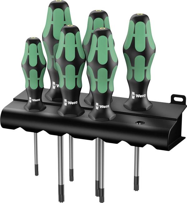 Wera 367/6 TORX® HF Schroevendraaierset Werkplaats 6-delig Binnen-Torx