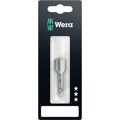 Wera 869/4 M 05073510001 Dopsleutel-machinebit  3/8 inch Aandrijving 1/4" (6.3 mm) Uitvoering Dop (zeskant) 50 mm 1 stuk