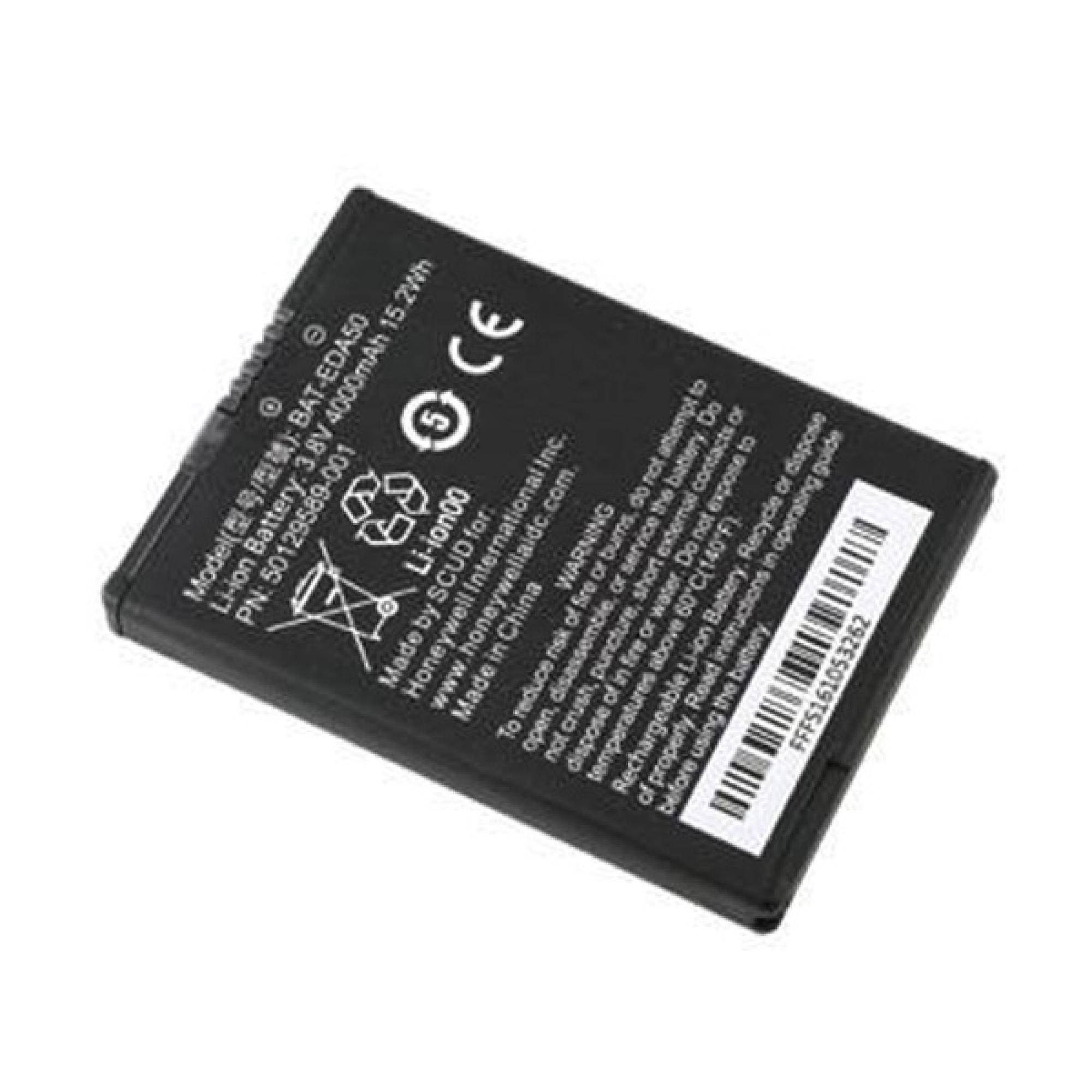 Honeywell spare battery, 8 V en 4000 mAh, De Honeywell reservebatterij heeft een capaciteit van 3-0