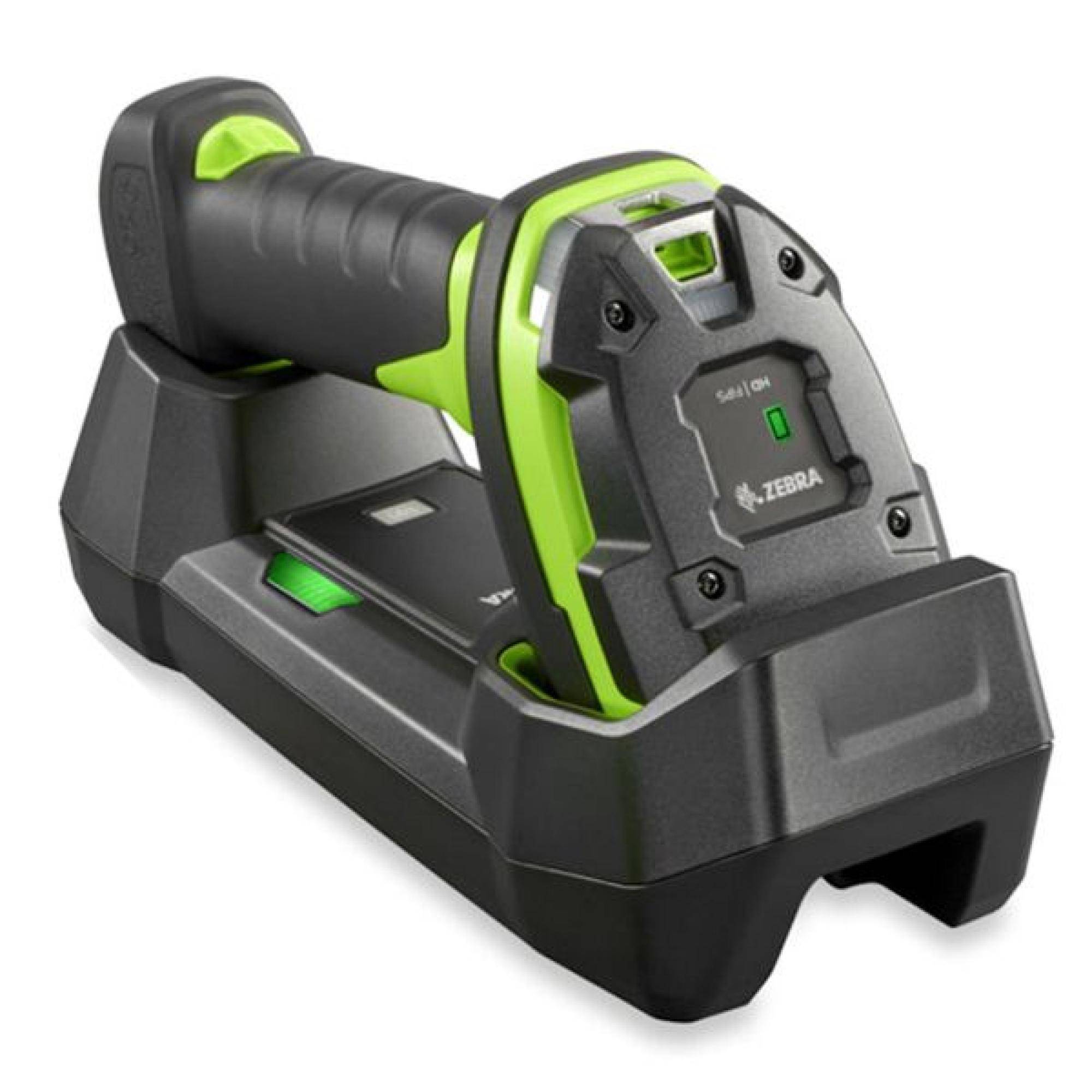 DS3678-DP, Draagbare barcodelezer, 2D, bedraad en draadloos, USB, zwart, groen