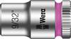 Wera 8790 HMA 05003517001 Dop (zeskant) Dopsleutelinzetstuk 6.3 mm 9/32" 1/4" (6,3 mm)