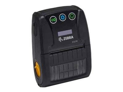 Zebra ZQ210, 8 dots/mm (203 dpi), linerless, CPCL, USB, BT (iOS), zwart-2