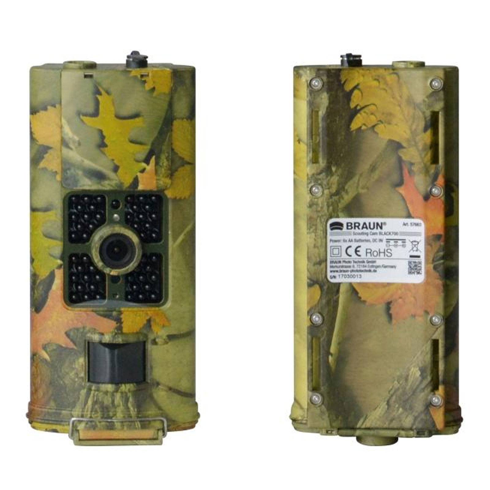 Braun Photo Technik Black700 CMOS Nachtsicht Camouflage 57663 - Digitale camera - 12 MP-0
