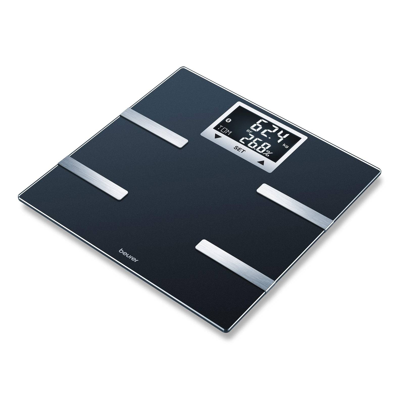 Beurer BF 720 Diagnostische Weegschaal - Capaciteit 180 kg - Bluetooth - Zwart LCD Display-1