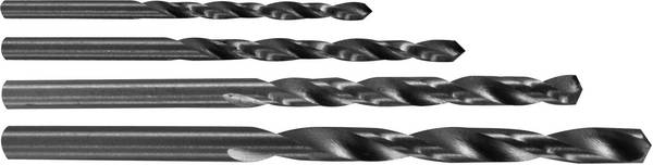 Donau Elektronik 1722 HSS Metaal-spiraalboorset 4-delig 2 mm, 2.2 mm, 2.4 mm, 2.6 mm Geslepen Cilinderschacht 1 set(s)