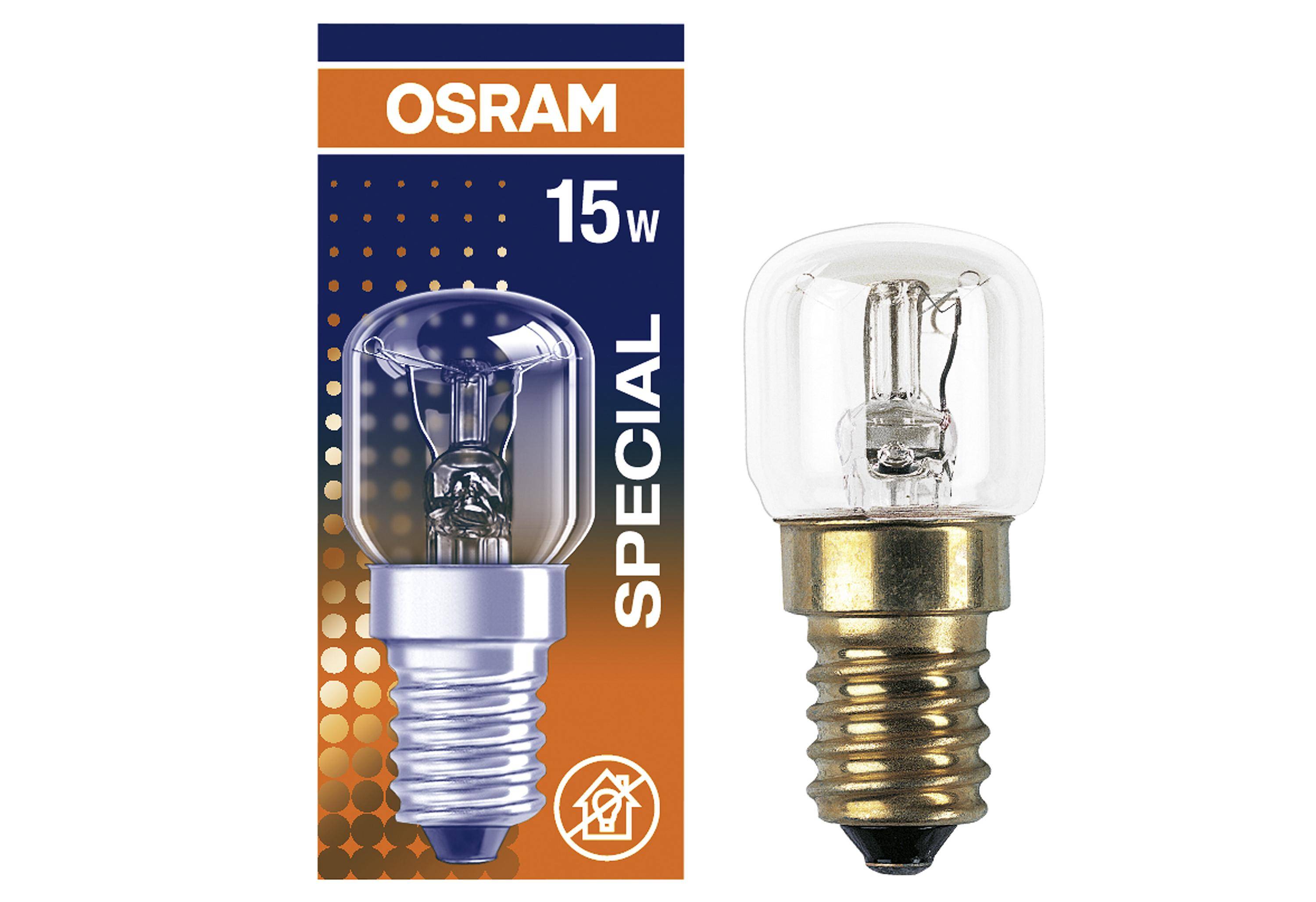 Osram Ovenlamp E14 15W 2700K 85lm 230V - Helder - Dimbaar - Warm Wit licht-2