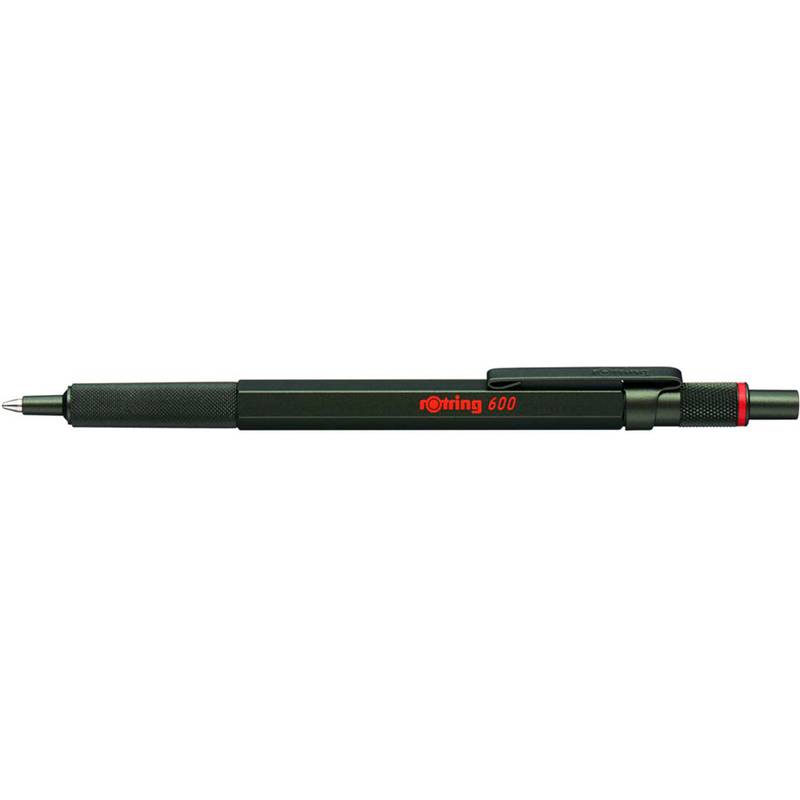 ROTRING balpen 600 metallic donkergroen M blauwe geschenkdoos-0