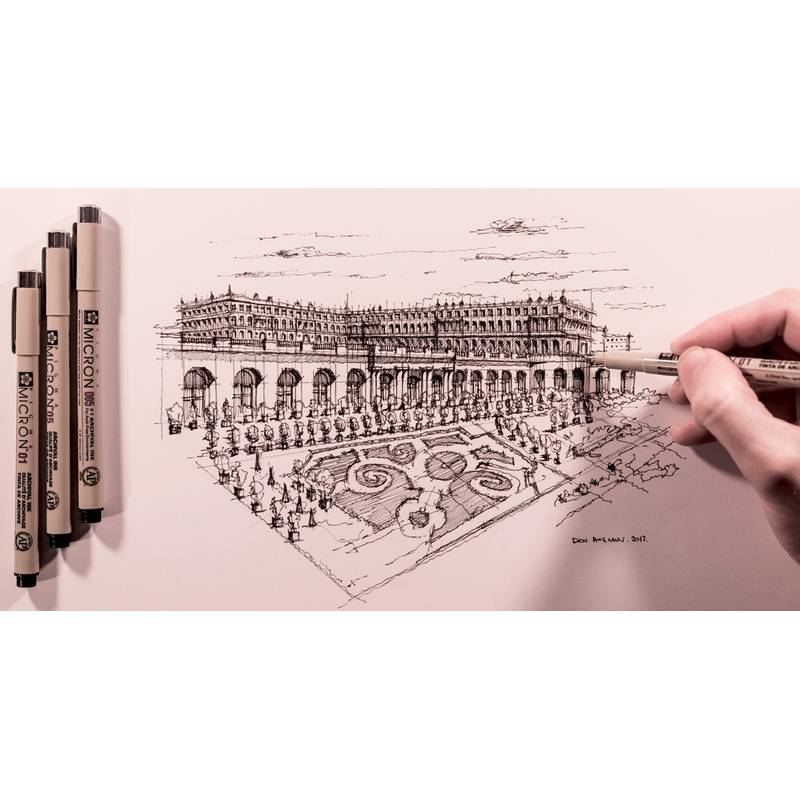 TEKENSTIFT PIGMA MICRON 05 9X-0