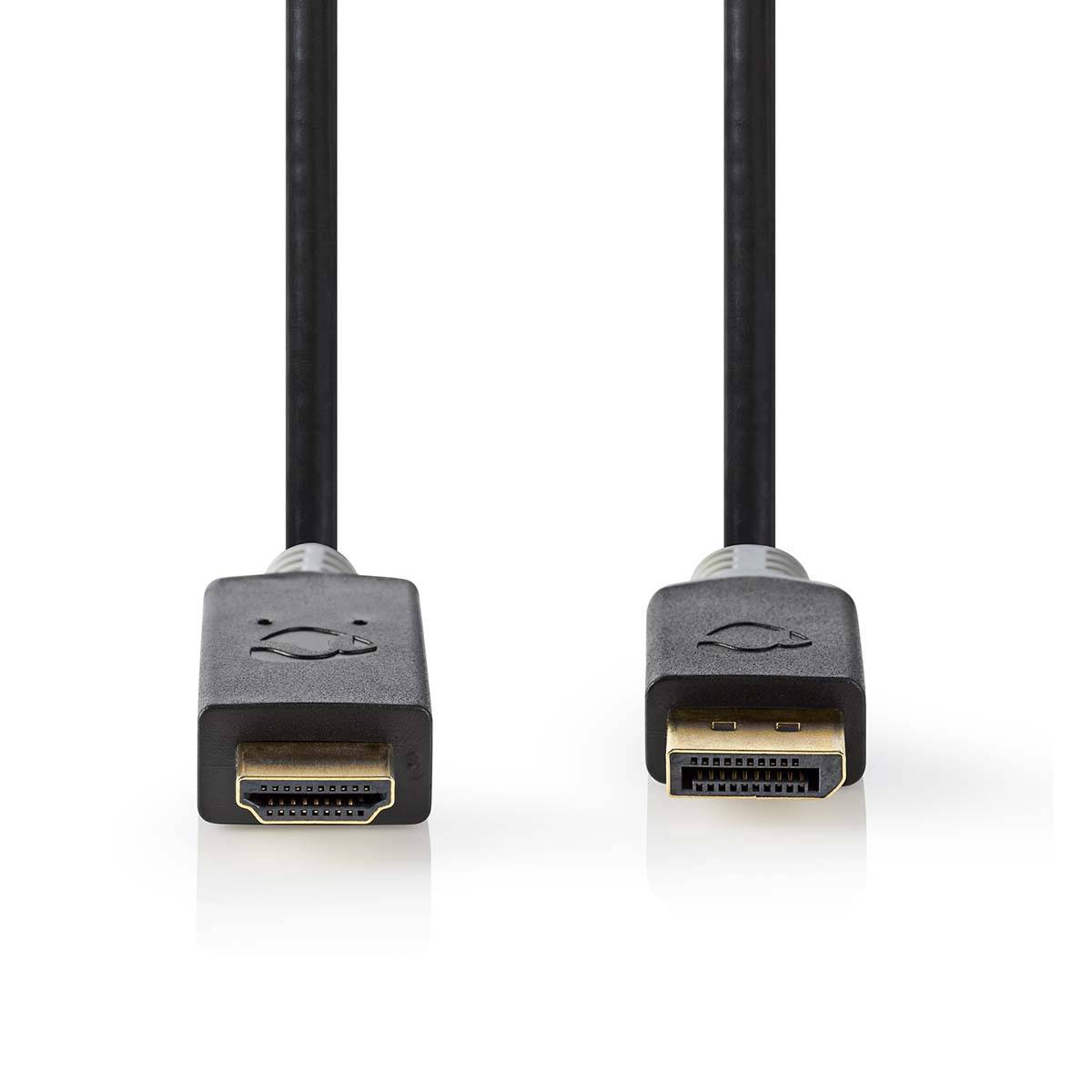 Nedis DisplayPort naar HDMI kabel - DP 1.2 / HDMI 1.4 (4K 30Hz) / zwart - 3 meter-0