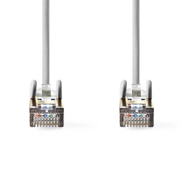 CAT5e Netwerkkabel | SF/UTP | RJ45 Male | RJ45 Male | 3.00 m | Rond | PVC | Grijs | Doos