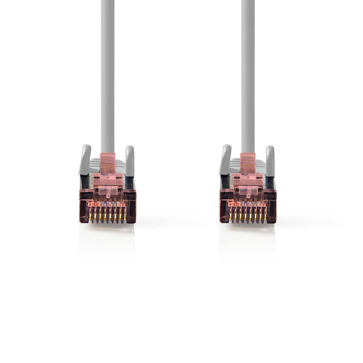 Nedis SFTP CAT6 netwerkkabel | grijs | LSZH | 3 meter-0