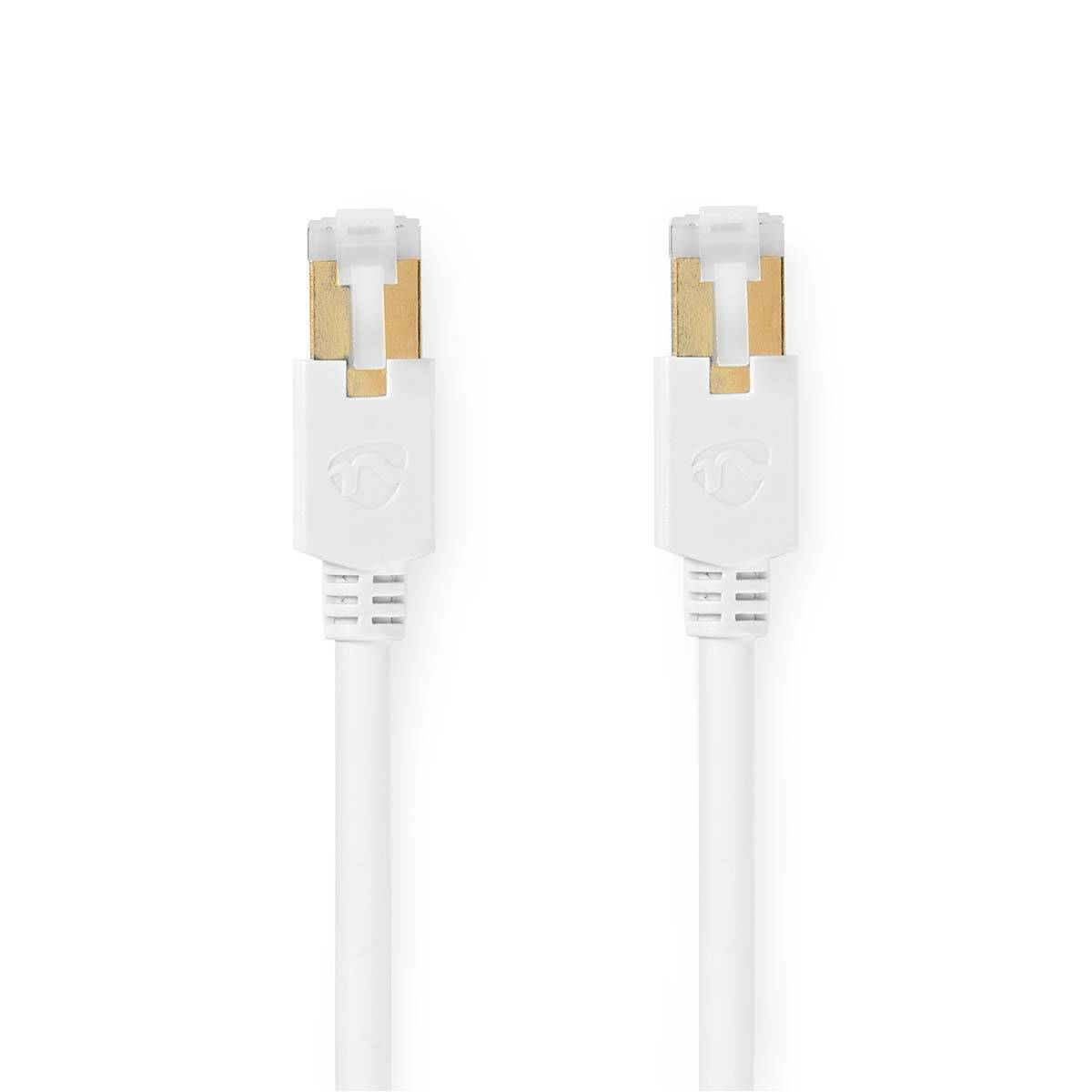 Nedis SFTP CAT6 netwerkkabel | wit | LSZH | 1 meter-0