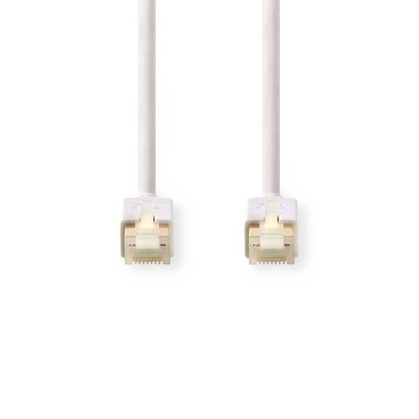 CAT6 Netwerkkabel | RJ45 Male | RJ45 Male | F/UTP | 10.0 m | Rond | LSZH / PVC | Wit | Window Box