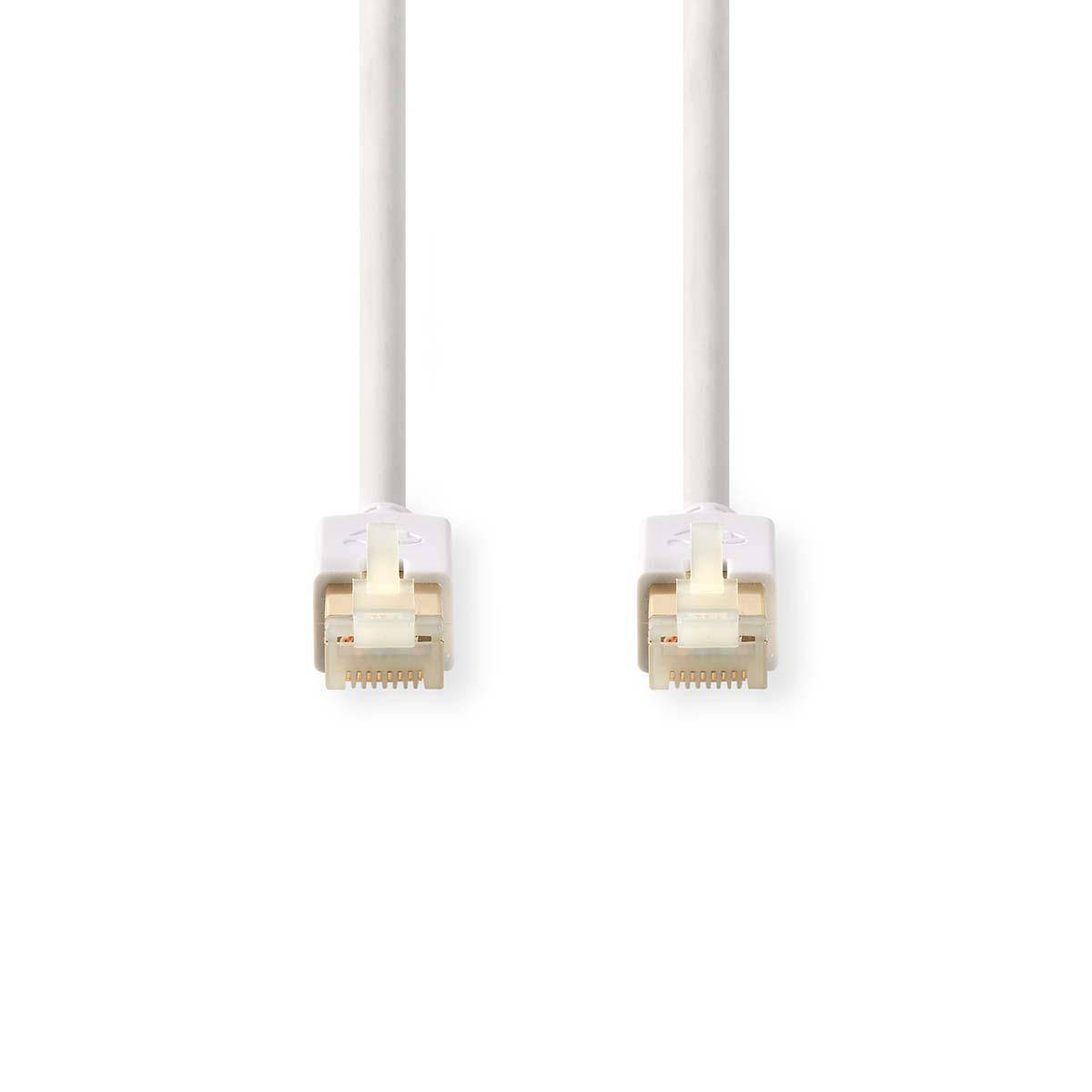CAT6 Netwerkkabel | RJ45 Male | RJ45 Male | F/UTP | 10.0 m | Rond | LSZH / PVC | Wit | Window Box-0