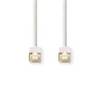 CAT6 Netwerkkabel | RJ45 Male | RJ45 Male | F/UTP | 10.0 m | Rond | LSZH / PVC | Wit | Window Box