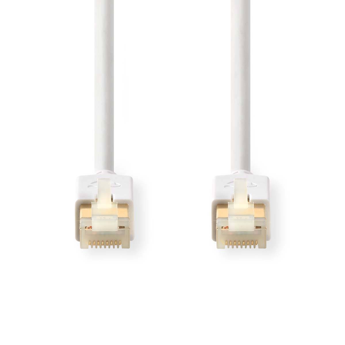 Nedis premium S/FTP CAT6 Gigabit netwerkkabel / wit - LSZH - 1 meter-0