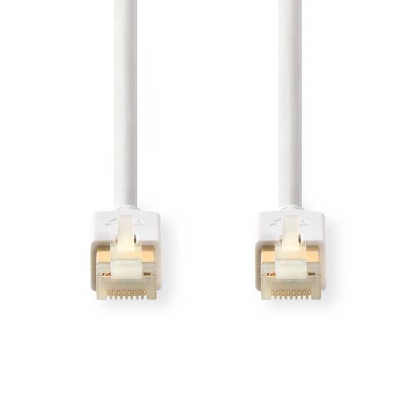 Nedis premium S/FTP CAT6 Gigabit netwerkkabel / wit - LSZH - 1 meter