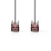 Nedis CAT6 Netwerkkabel - S/FTP - RJ45 Male naar RJ45 Male - 2m - Grijs