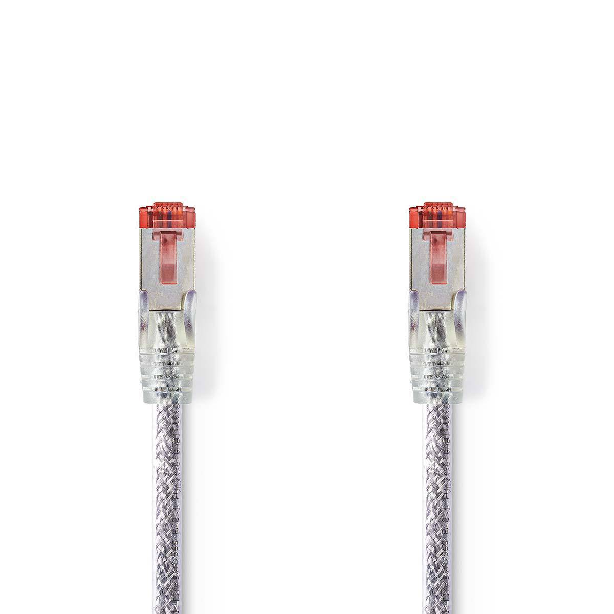 S/FTP CAT6 Gigabit netwerkkabel / transparant - LSZH - 2 meter-0