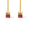 CAT6 Netwerkkabel | RJ45 Male | RJ45 Male | S/FTP | 2.00 m | Rond | LSZH | Geel | Envelop