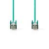 CAT5e Netwerkkabel | SF/UTP | RJ45 Male | RJ45 Male | 20.0 m | Rond | PVC | Groen | Polybag