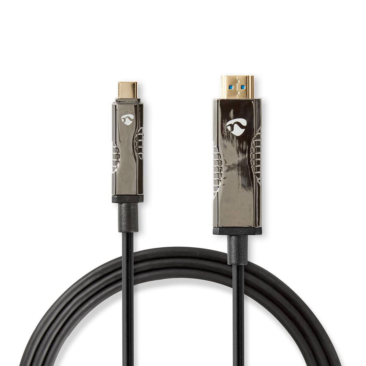 Nedis Actieve Optische USB-Kabel | CCBG6410BK500 | Zwart-1