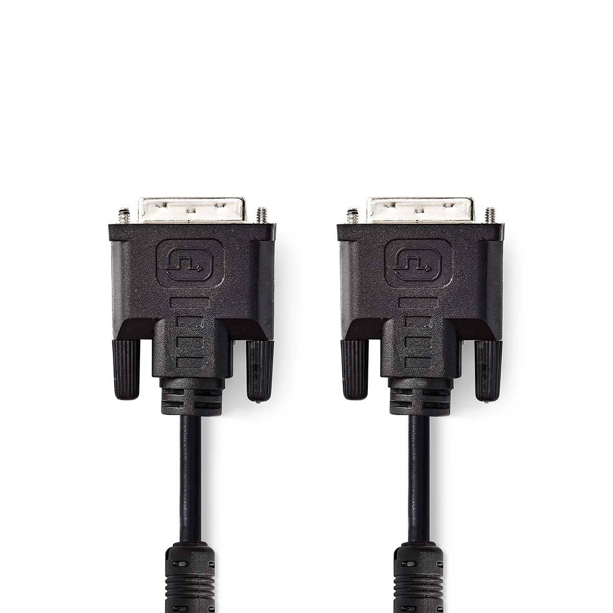 DVI-I Dual Link monitor kabel / zwart - 2 meter-1