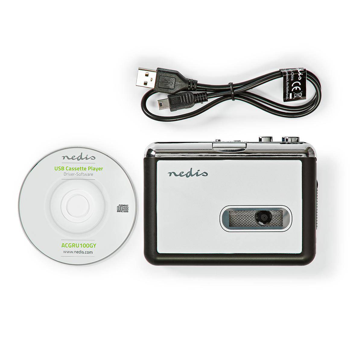 Nedis portable cassette naar MP3 converter-1